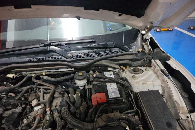 Used Honda Civic 2019 220TURBO CVT Dynamic Edition China VI Engine Bay Left