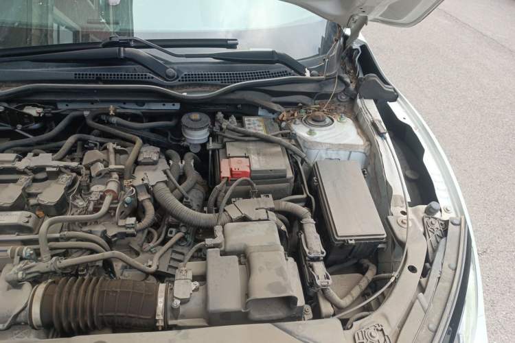 Used Honda Civic 2019 220TURBO CVT Dynamic Edition China VI Engine Bay Left