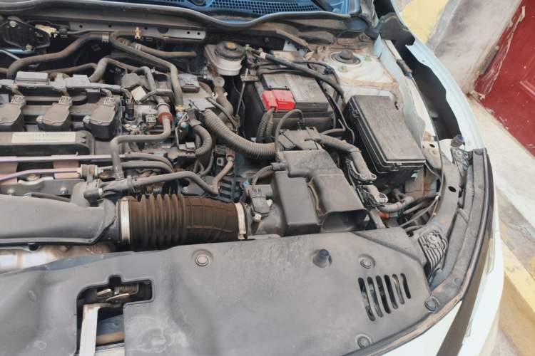 Used Honda Civic 2019 220TURBO CVT Dynamic Edition China VI Emission Standard Engine Bay Left