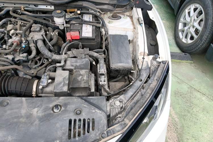 Used Honda Civic 2019 220TURBO CVT Dynamic Edition China VI Engine Bay Left