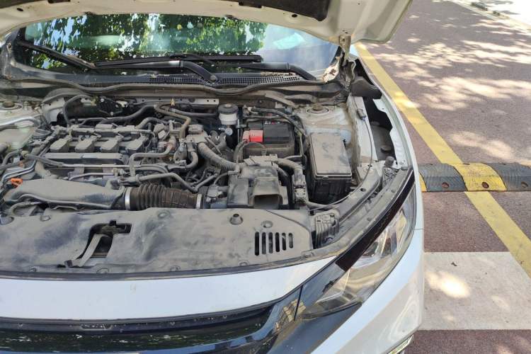 Used Honda Civic 2019 220TURBO CVT Dynamic Edition China VI Engine Bay Left