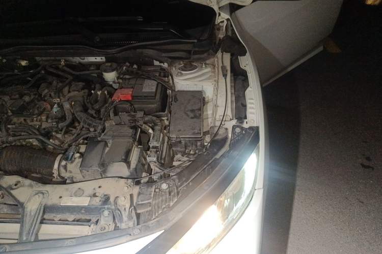 Used Honda Civic 2019 220TURBO CVT Dynamic Edition China VI Engine Bay Left
