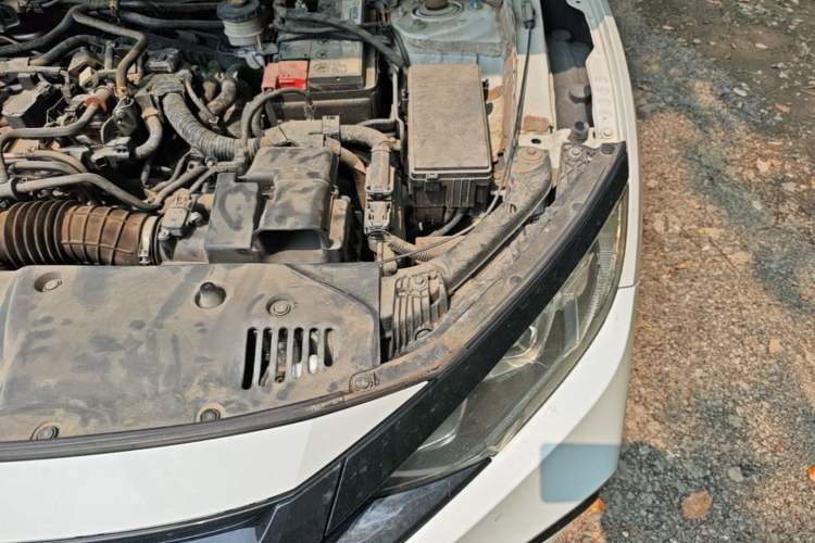 Used Honda Civic 2019 220TURBO CVT Dynamic Edition China VI Emission Standard Engine Bay Left
