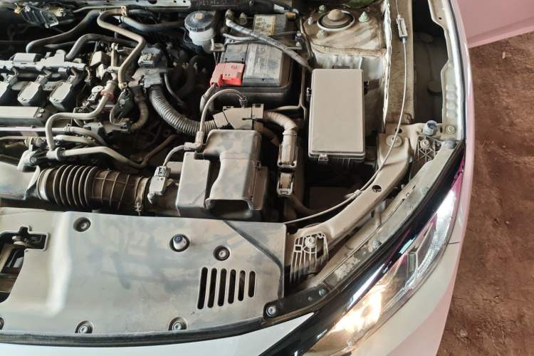 Used Honda Civic 2019 220TURBO CVT Dynamic Edition China VI Engine Bay Left
