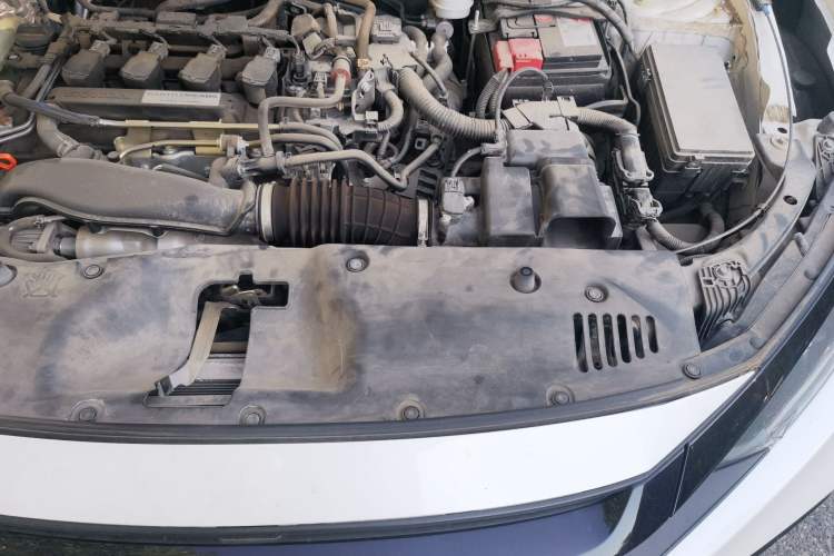 Used Honda Civic 2019 220TURBO CVT Dynamic Edition China VI Engine Bay Left