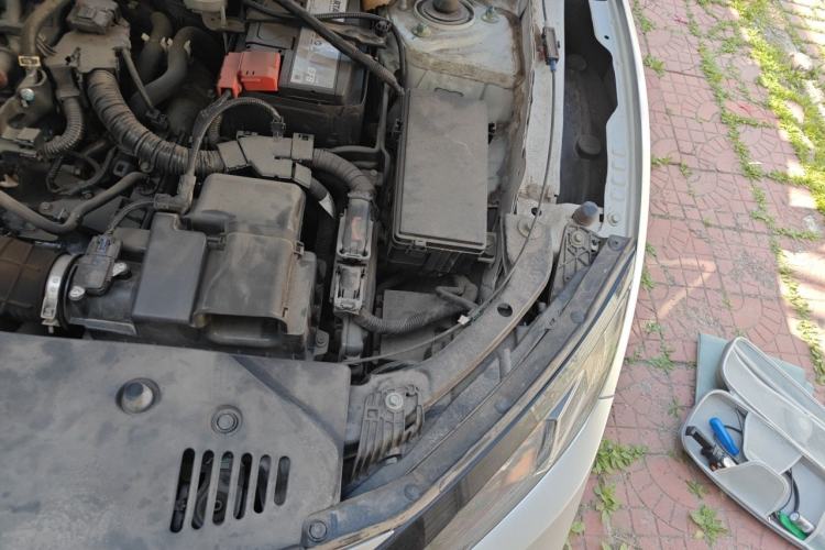 Used Honda Civic 2019 220TURBO CVT Dynamic Edition China VI Engine Bay Left