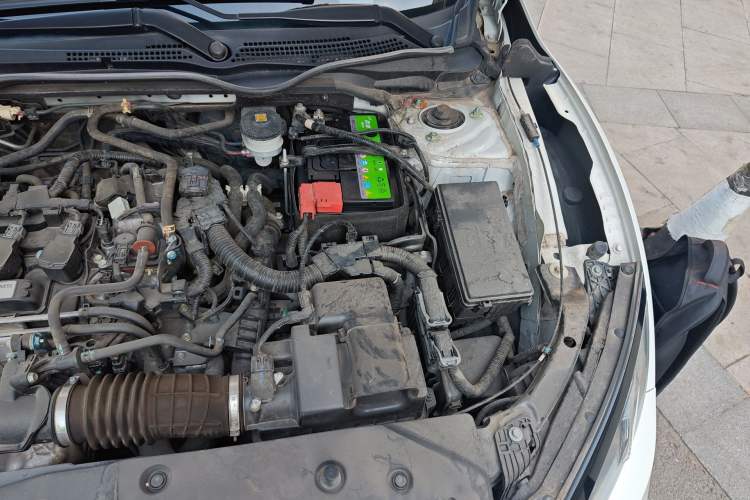 Used Honda Civic 2019 220TURBO CVT Dynamic Edition China VI Engine Bay Left