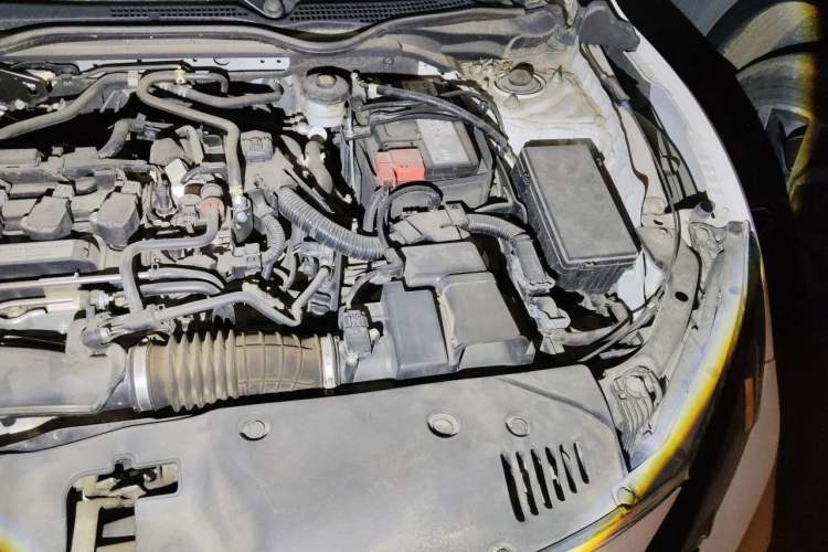 Used Honda Civic 2019 220TURBO CVT Dynamic Edition China VI Emission Standard Engine Bay Left