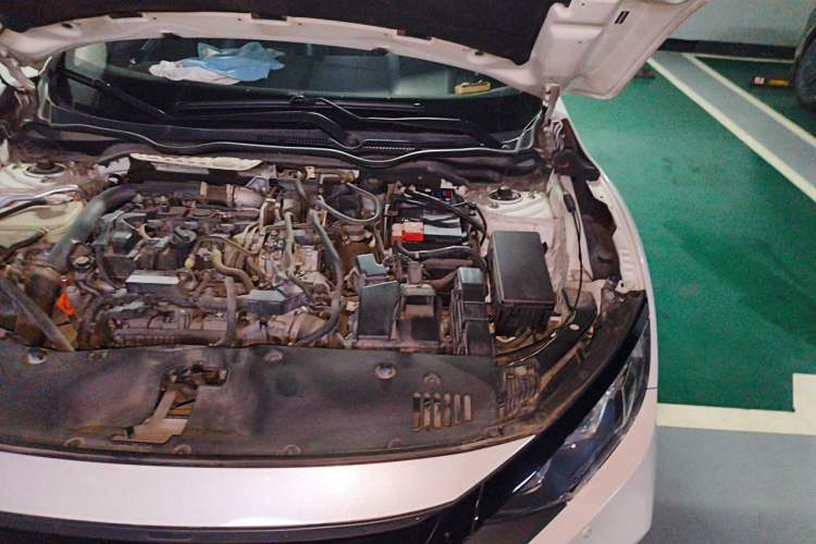 Used Honda Civic 2019 180TURBO CVT Shangyue Edition China VI Emission Standard Engine Bay Left