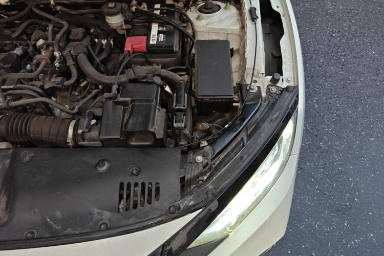 Used Honda Civic 2019 220TURBO CVT Dynamic Edition China VI Engine Bay Left