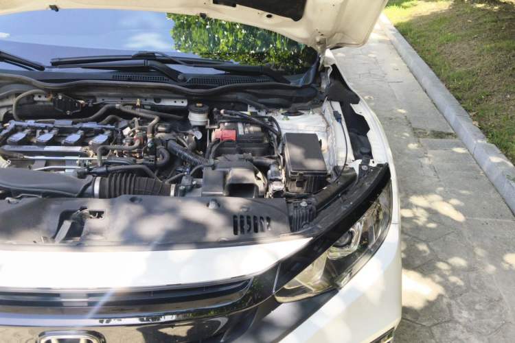 Used Honda Civic 2019 220TURBO CVT Dynamic Edition China VI Engine Bay Left
