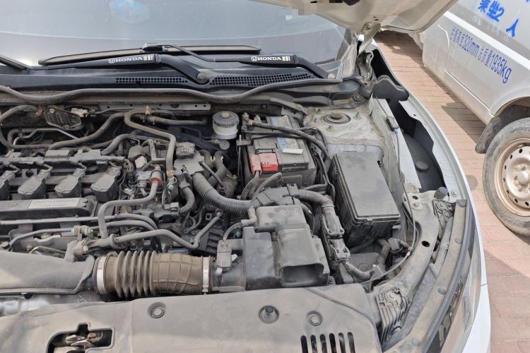 Used Honda Civic 2019 220TURBO CVT Dynamic Edition China VI Engine Bay Left