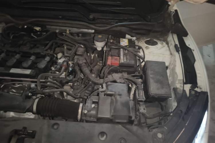Used Honda Civic 2019 220TURBO CVT Dynamic Edition China VI Engine Bay Left