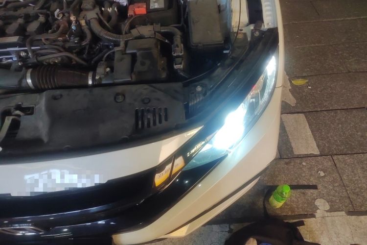 Used Honda Civic 2019 220TURBO CVT Dynamic Edition China VI Emission Standard Engine Bay Left