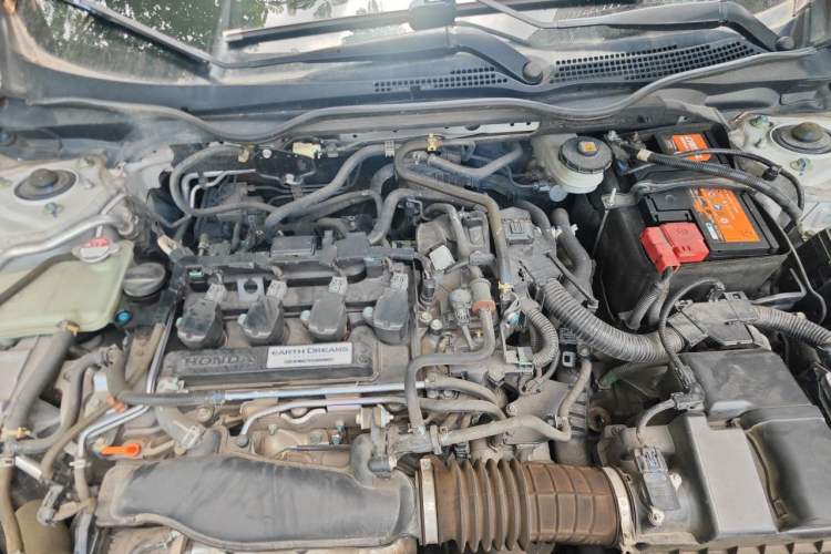 Used Honda Civic 2019 220TURBO CVT Dynamic Edition China VI Engine Bay