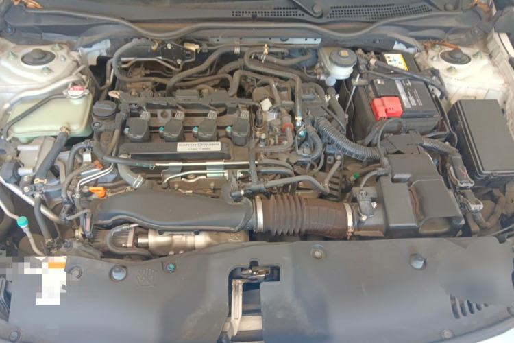 Used Honda Civic 2019 220TURBO CVT Dynamic Edition China VI Emission Standard Engine Bay