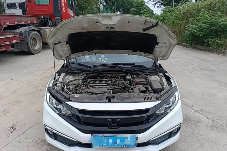 Used Honda Civic 2019 220TURBO CVT Dynamic Edition China VI Engine Bay