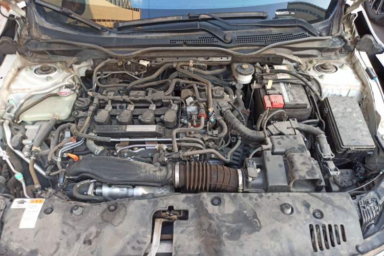 Used Honda Civic 2019 220TURBO CVT Dynamic Edition China VI Engine Bay