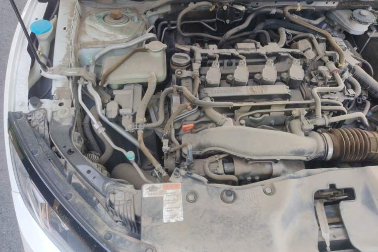 Used Honda Civic 2019 220TURBO CVT Dynamic Edition China VI Engine Bay Right