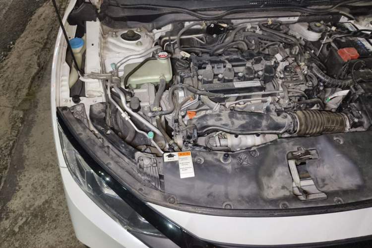 Used Honda Civic 2019 220TURBO CVT Dynamic Edition China VI Engine Bay Right