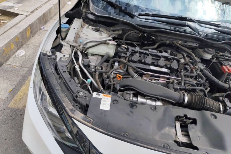 Used Honda Civic 2019 220TURBO CVT Dynamic Edition China VI Engine Bay Right