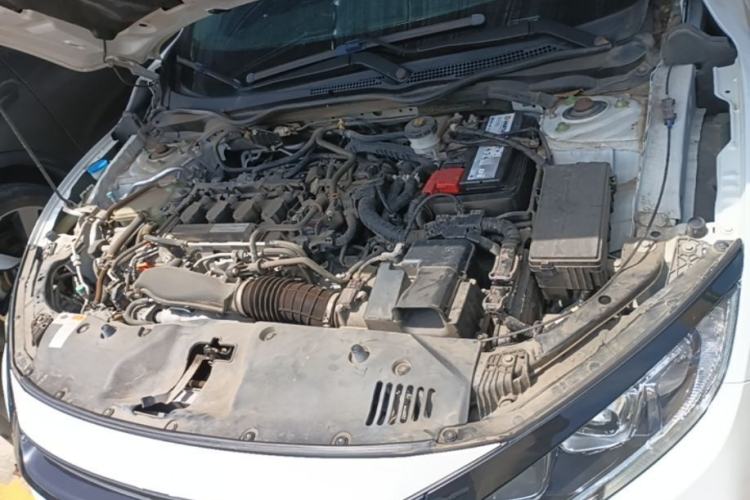 Used Honda Civic 2019 220TURBO CVT Dynamic Edition China VI Engine Bay