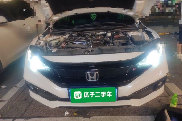 Used Honda Civic 2019 220TURBO CVT Dynamic Edition China VI Emission Standard Engine Bay