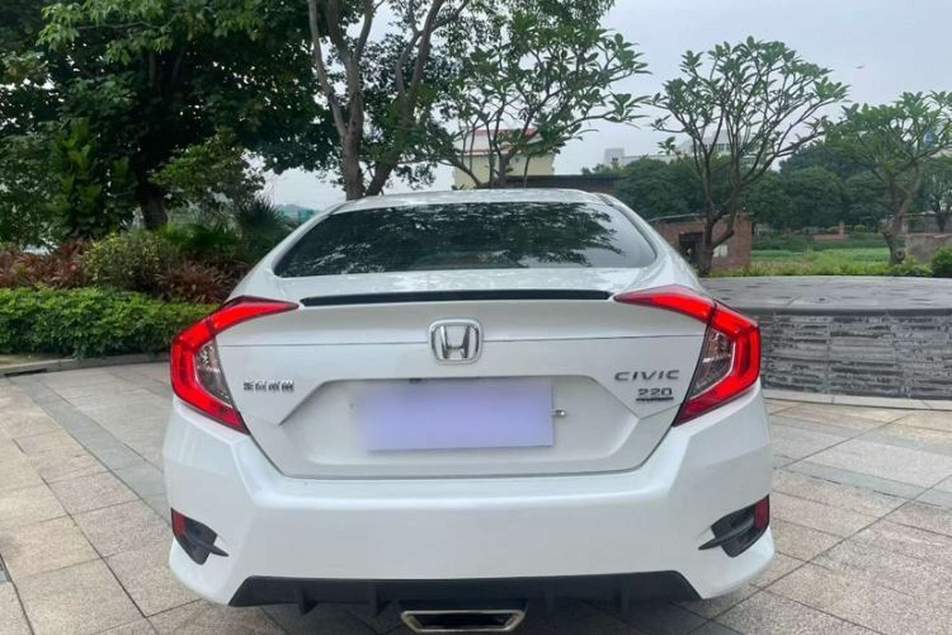 Used Honda Civic 2019 220TURBO CVT Dynamic Edition China V Emission Standard Exterior 3