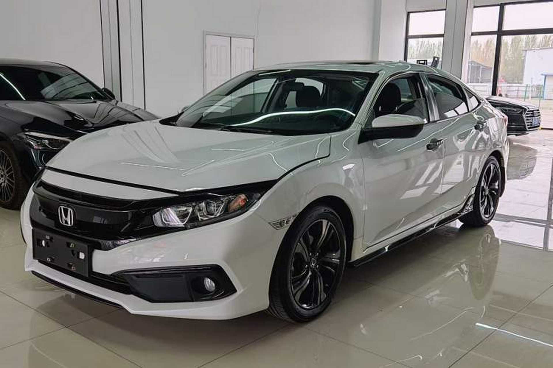 Used Honda Civic 2019 220TURBO CVT Dynamic Edition China VI Emission Standard Front Left 45 Deg