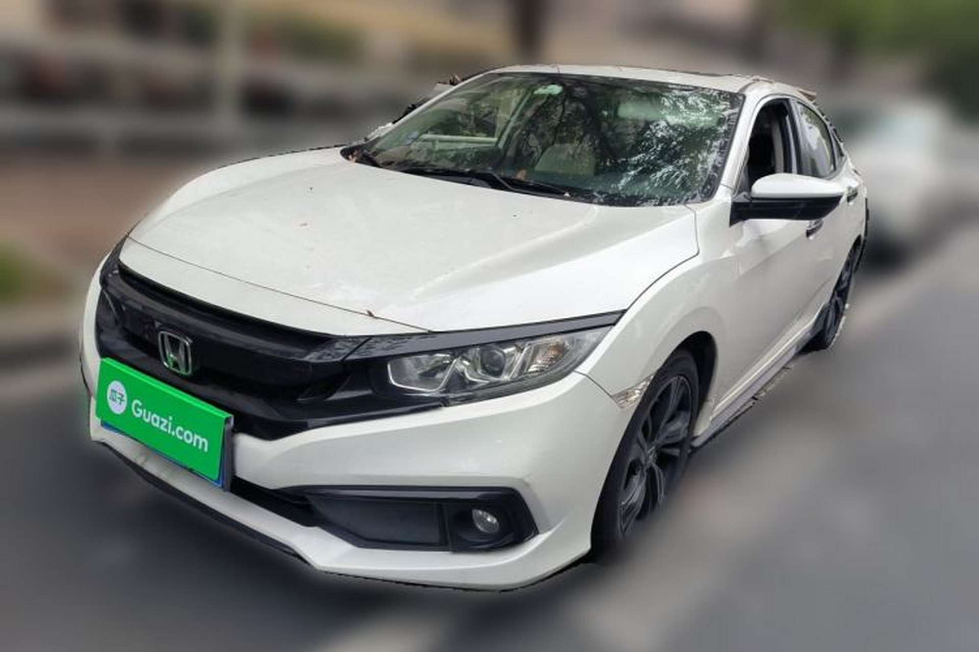 Used Honda Civic 2019 220TURBO CVT Dynamic Edition China VI Emission Standard Front Left 45 Deg