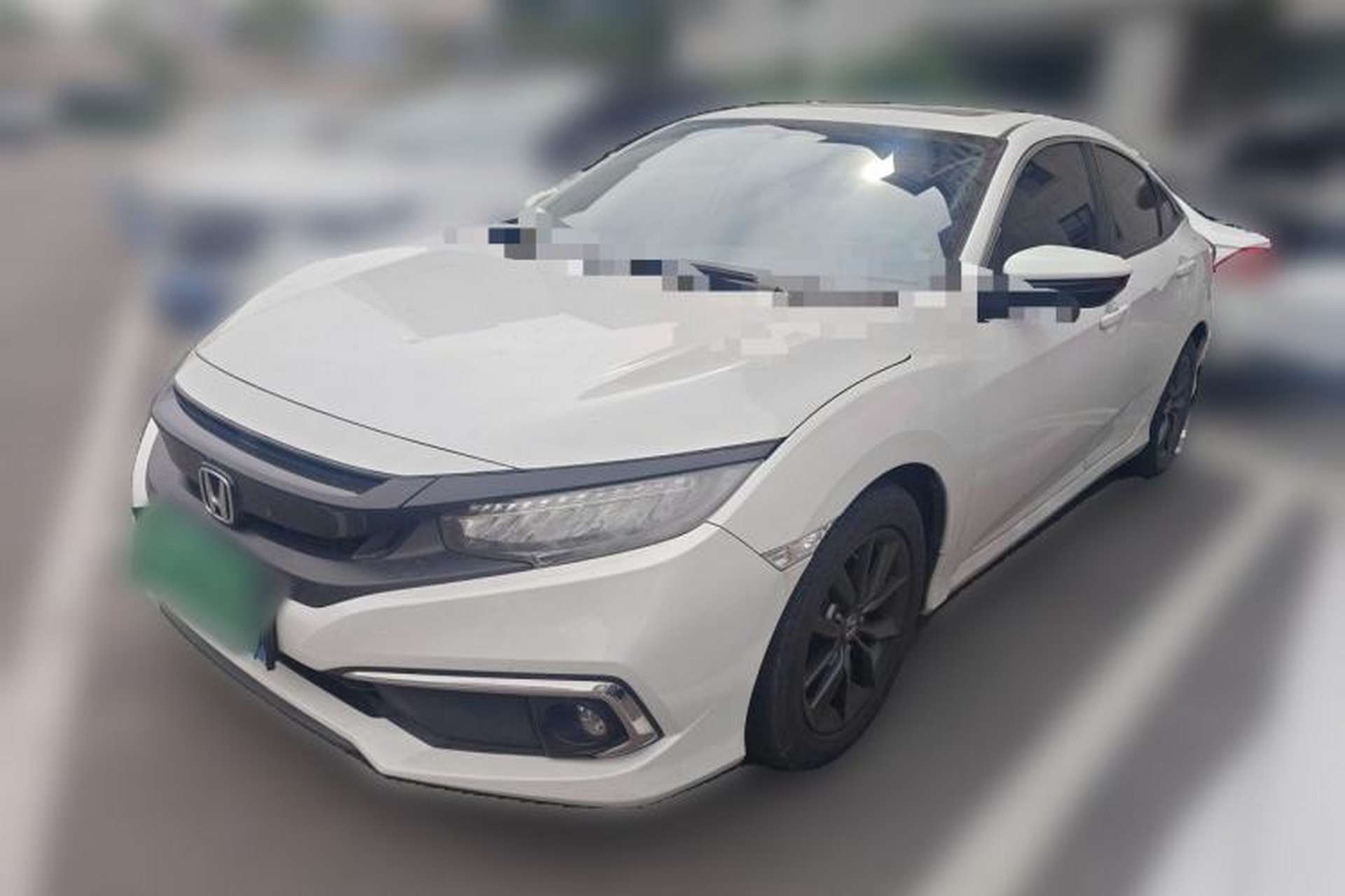 Used Honda Civic 2019 180TURBO CVT Shangqing Edition China V Front Left 45 Deg