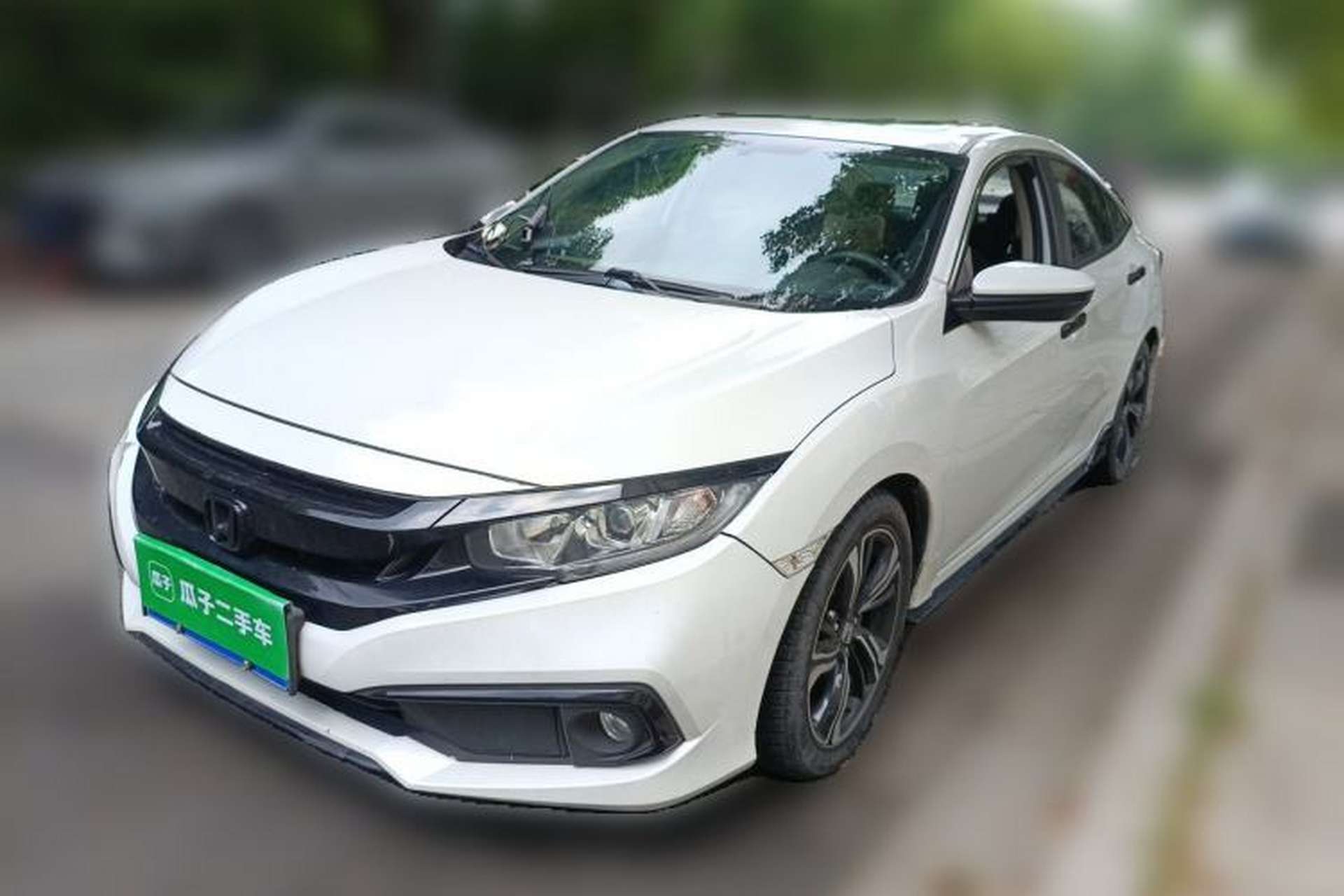 Used Honda Civic 2019 220TURBO CVT Dynamic Edition China VI Emission Standard Front Left 45 Deg