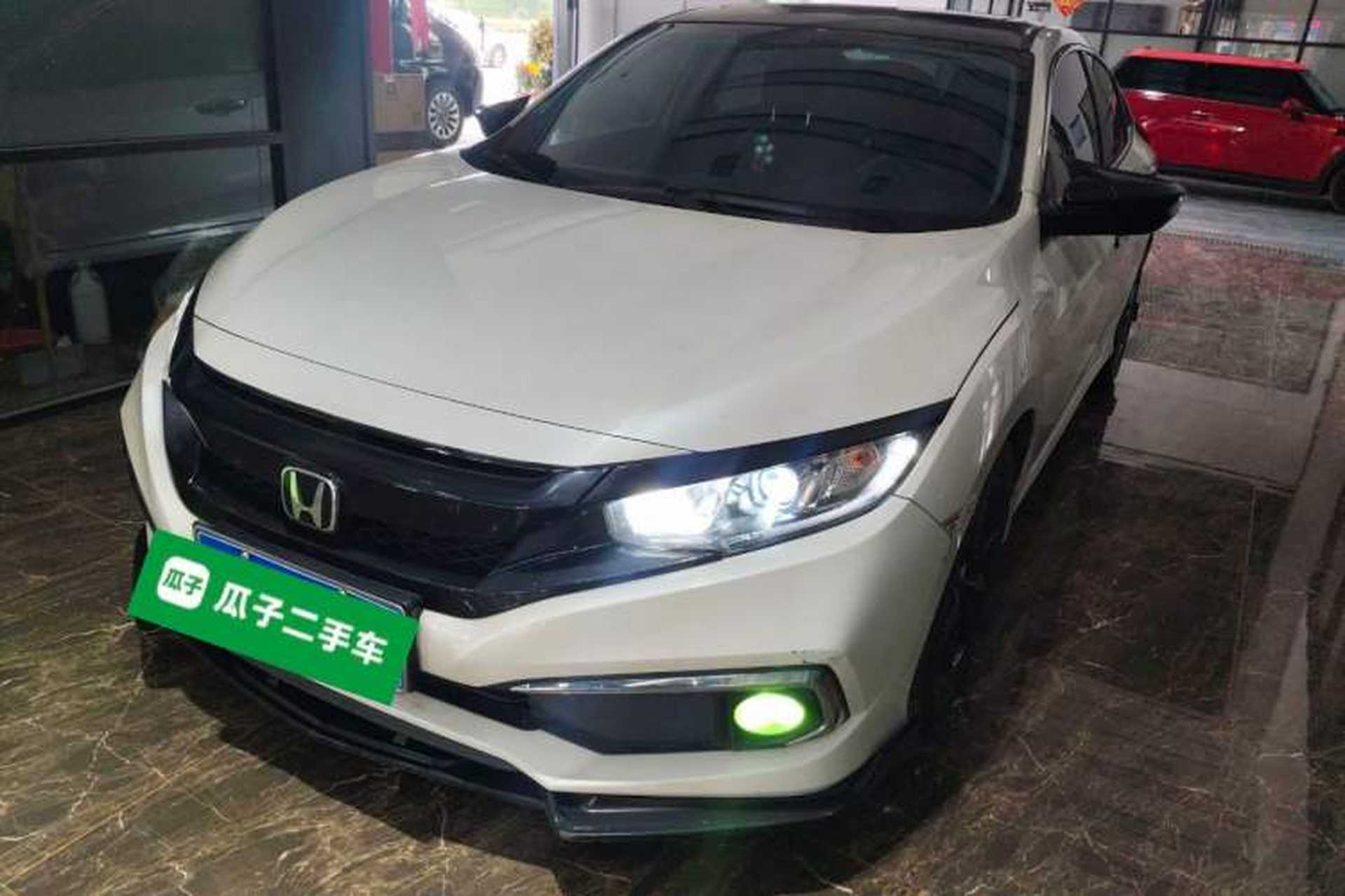Used Honda Civic 2019 220TURBO CVT Dynamic Edition China VI Front Left 45 Deg