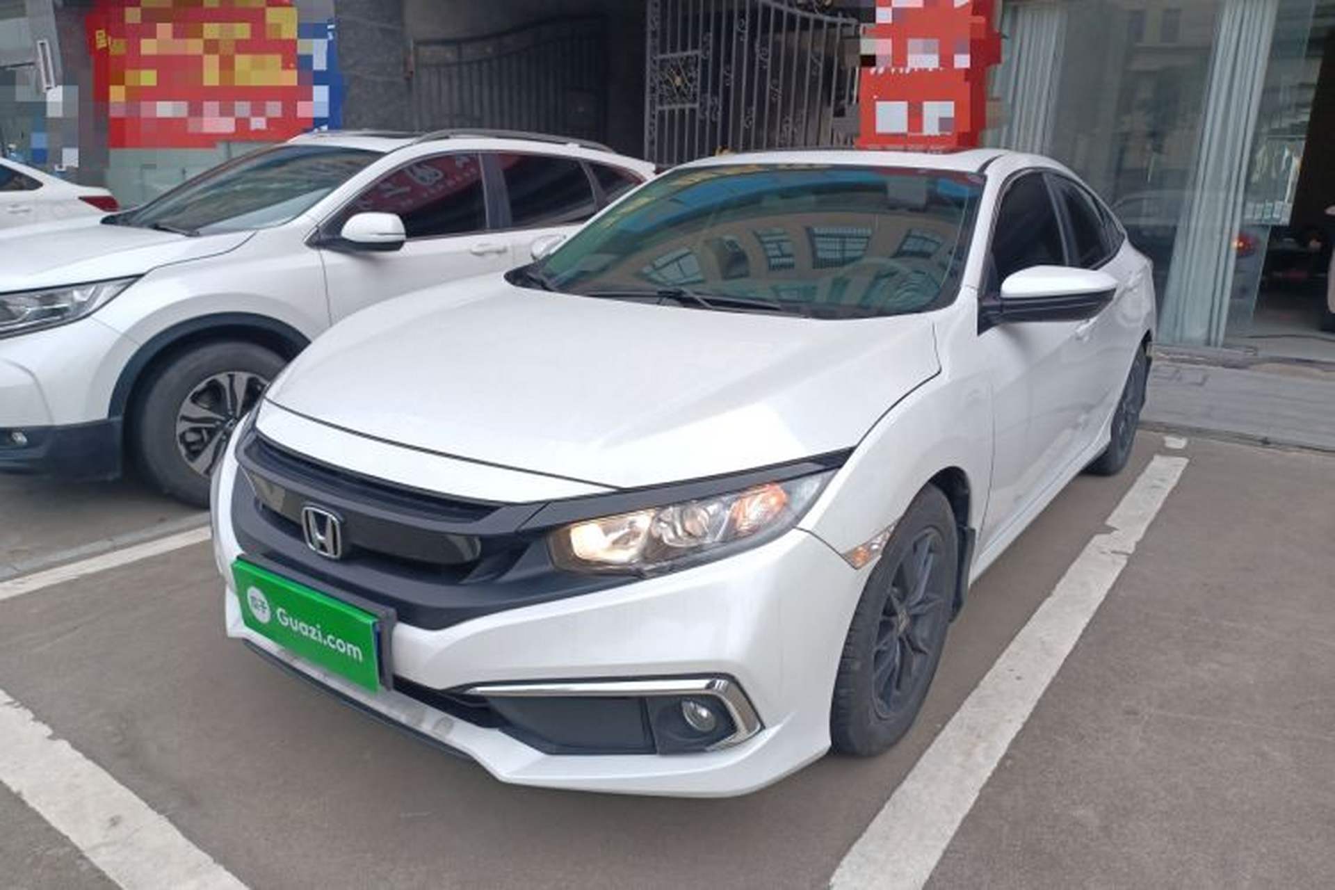 Used Honda Civic 2019 220TURBO CVT Dynamic Edition China V Front Left 45 Deg