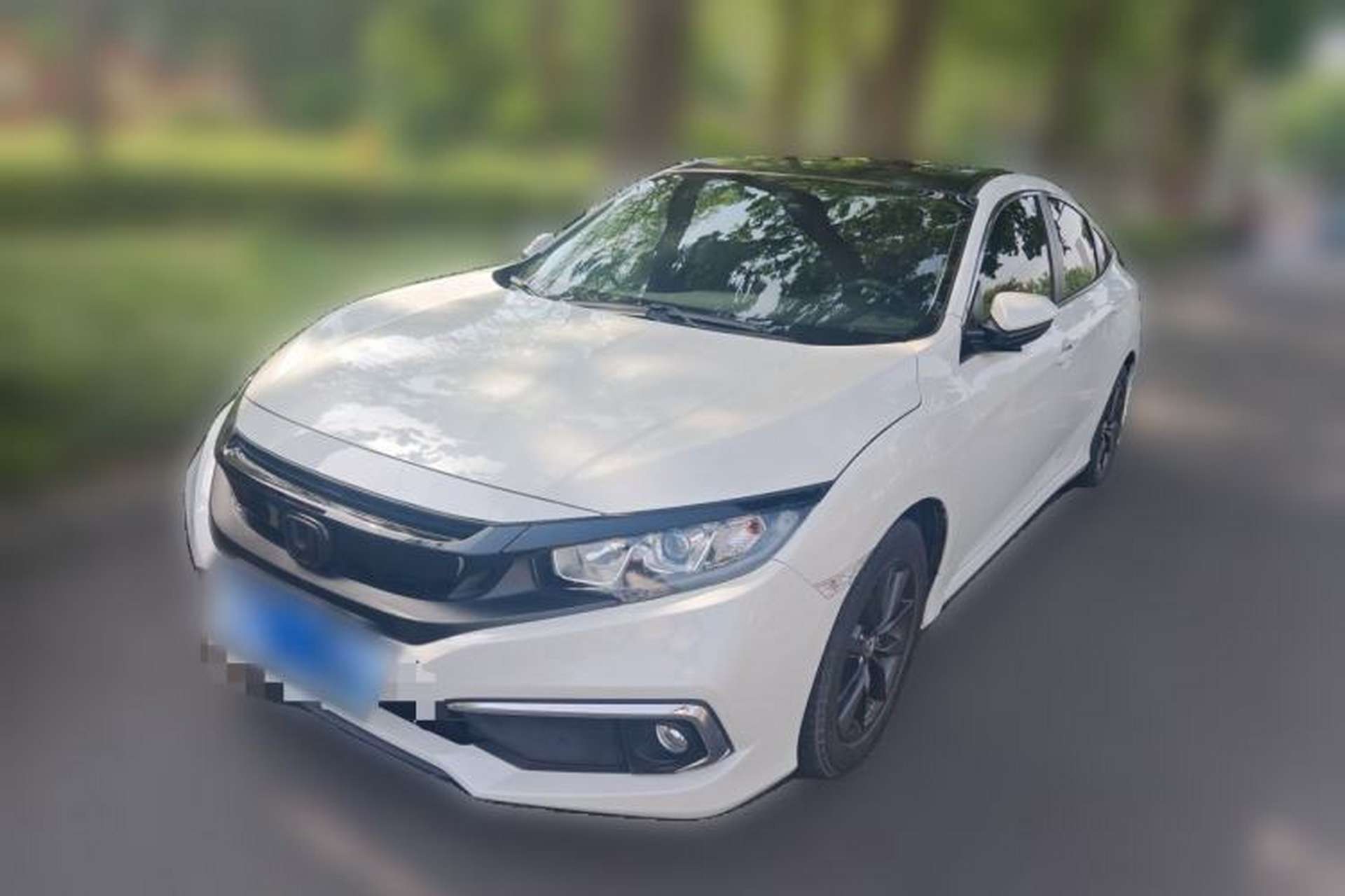 Used Honda Civic 2019 220TURBO CVT Dynamic Edition China VI Front Left 45 Deg