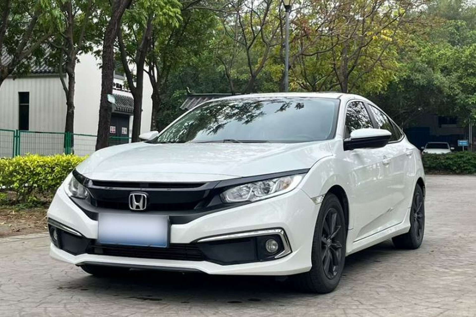 Used Honda Civic 2019 220TURBO CVT Dynamic Edition China VI Front Left 45 Deg
