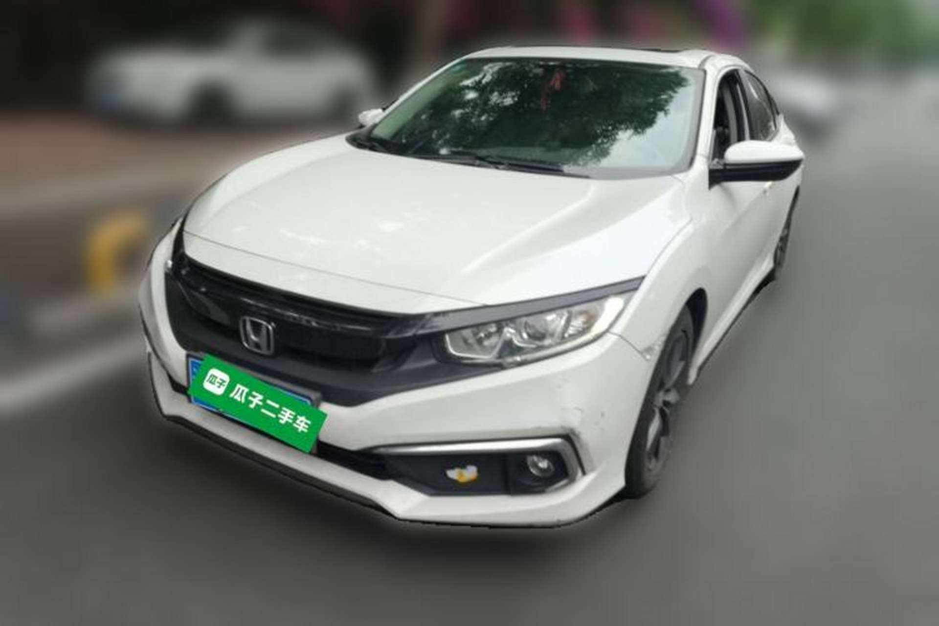 Used Honda Civic 2019 220TURBO CVT Dynamic Edition China VI Front Left 45 Deg
