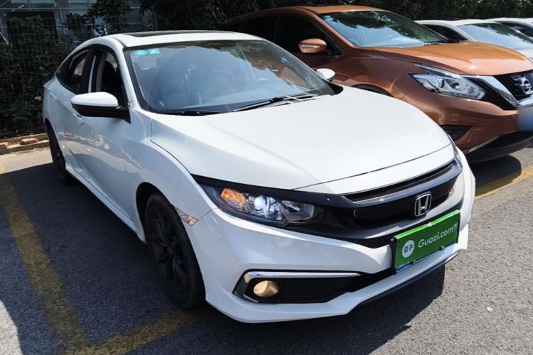 Used Honda Civic 2019 180TURBO CVT Shangdong Edition China VI Front Right 45 Deg