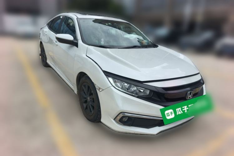 Used Honda Civic 2019 220TURBO Manual Jinkong Edition China V Emission Standard Front Right 45 Deg