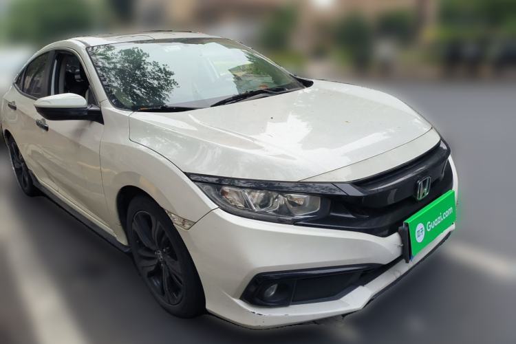 Used Honda Civic 2019 220TURBO CVT Dynamic Edition China VI Emission Standard Front Right 45 Deg