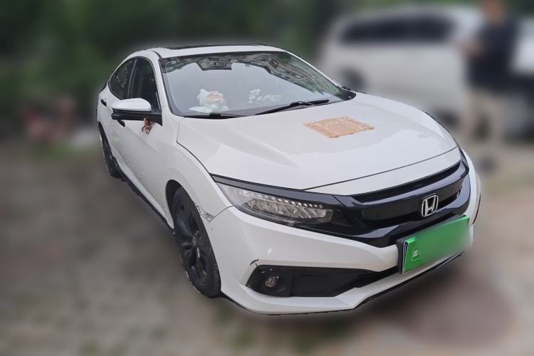 Used Honda Civic 2019 220TURBO CVT Ignition Edition China V Emission Standard Front Right 45 Deg