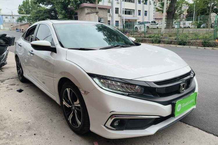 Used Honda Civic 2019 220TURBO CVT Power Edition China VI Emission Standard Front Right 45 Deg