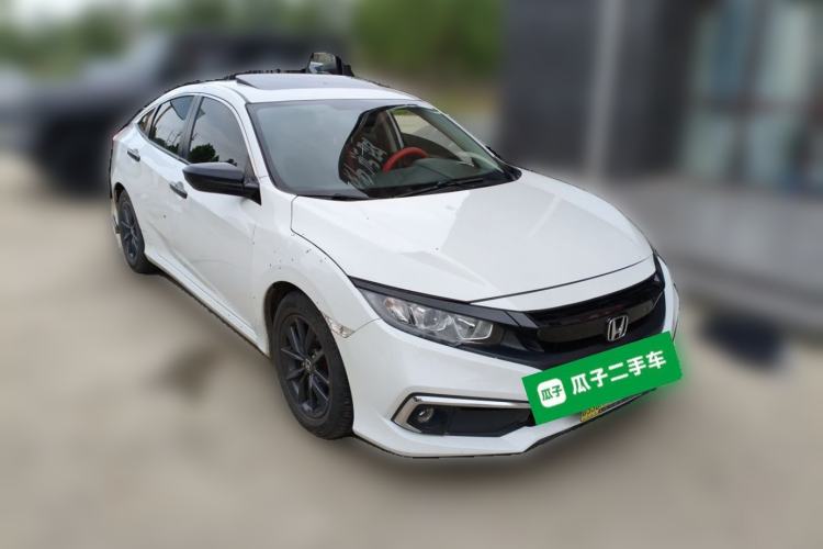 Used Honda Civic 2019 220TURBO CVT Dynamic Edition China VI Front Right 45 Deg