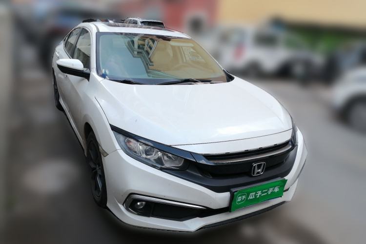 Used Honda Civic 2019 220TURBO Manual Jinkong Edition China VI Front Right 45 Deg