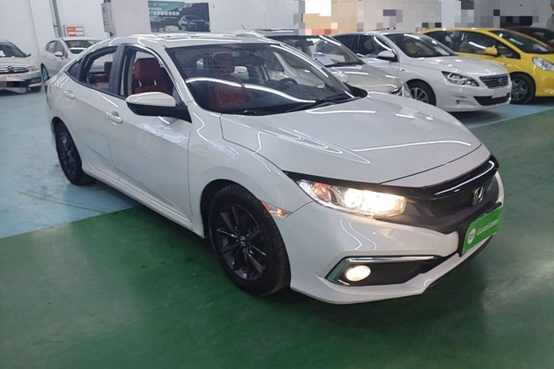 Used Honda Civic 2019 180TURBO CVT Shangdong Edition China V Front Right 45 Deg