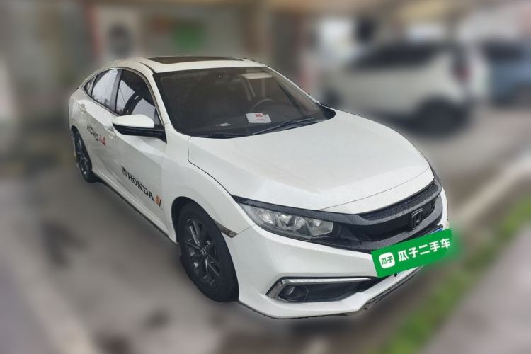 Used Honda Civic 2019 180TURBO CVT Shangqing Edition China VI Front Right 45 Deg