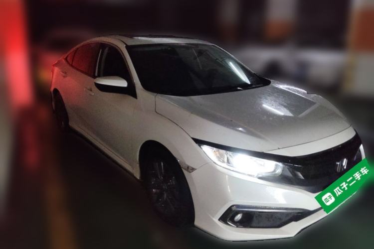 Used Honda Civic 2019 220TURBO CVT Dynamic Edition China VI Front Right 45 Deg