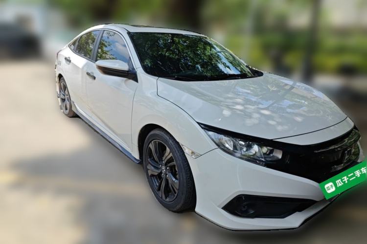 Used Honda Civic 2019 220TURBO CVT Dynamic Edition China VI Emission Standard Front Right 45 Deg