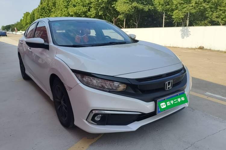Used Honda Civic 2019 180TURBO CVT Shangqing Edition China VI Front Right 45 Deg