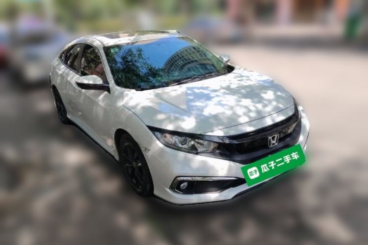 Used Honda Civic 2019 220TURBO CVT Dynamic Edition China VI Front Right 45 Deg
